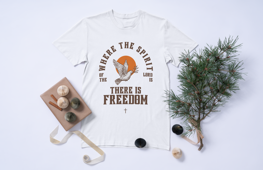 Where the Spirit of the Lord is There is Freedom T-Shirt